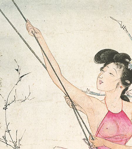 邵东-胡也佛的仕女画和最知名的金瓶梅秘戏图
